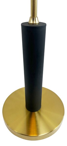 Podne Lampa Dyberg Larsen, Yoyo, prigušiv, Crno, Dnevna soba, Metal, Dizajn