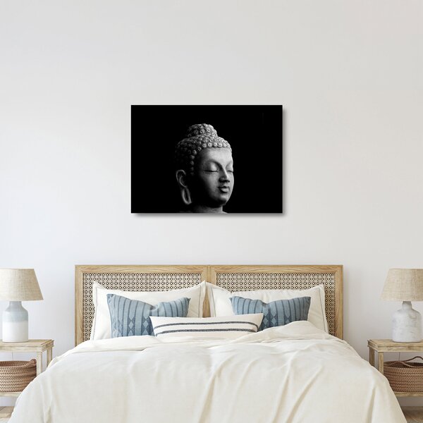 Staklena slika - Buddha, portret (70x50 cm)