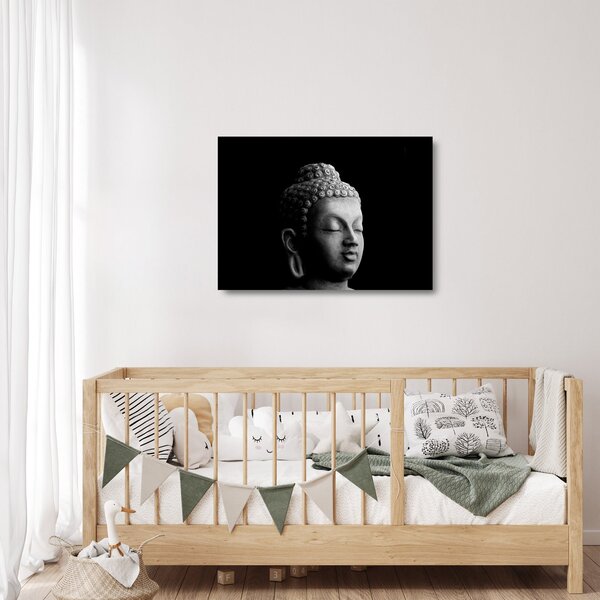 Staklena slika - Buddha, portret (70x50 cm)