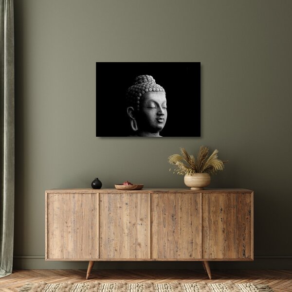Staklena slika - Buddha, portret (70x50 cm)