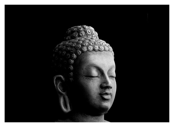 Staklena slika - Buddha, portret (70x50 cm)