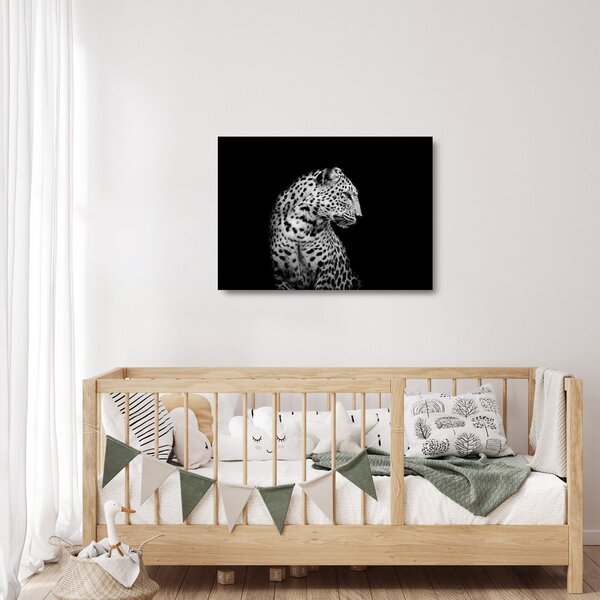 Staklena slika - Leopard (70x50 cm)