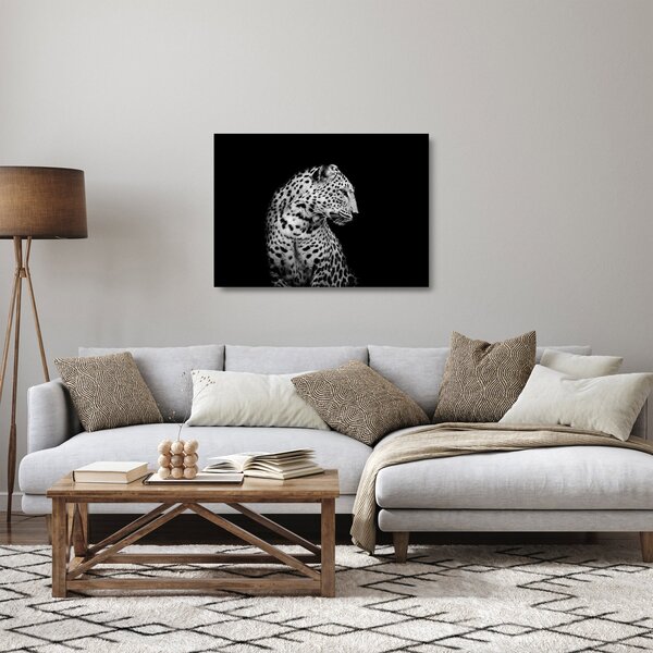 Staklena slika - Leopard (70x50 cm)