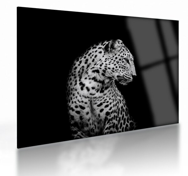 Staklena slika - Leopard (70x50 cm)