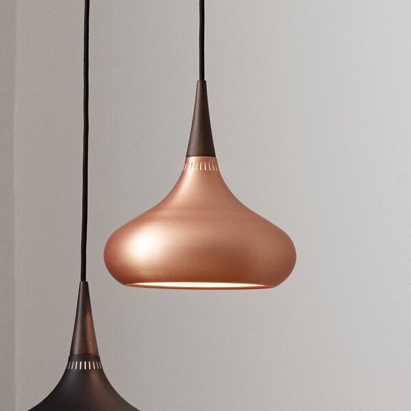 Viseće Svjetiljka FRITZ HANSEN, Orient P1, prigušiv, Crno, Dnevna soba, Metal, Dizajn