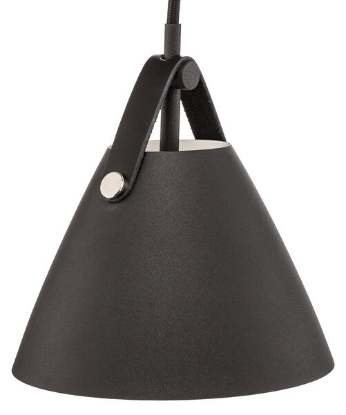 Viseće Svjetiljka DFTP by Nordlux, Strap, prigušiv, Crno, Dnevna soba, Metal, Moderan