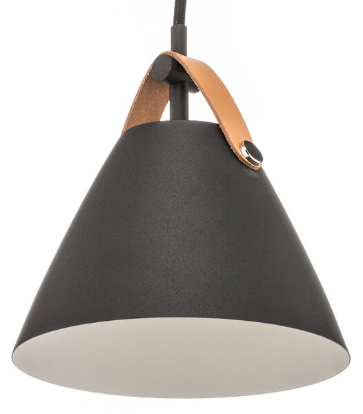 Viseće Svjetiljka DFTP by Nordlux, Strap, prigušiv, Crno, Dnevna soba, Metal, Moderan