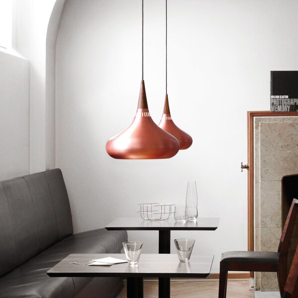 Viseće Svjetiljka FRITZ HANSEN, Orient P2, prigušiv, Bakar, Dnevna soba, Metal, Dizajn