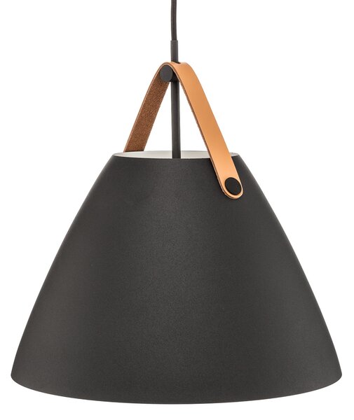 Viseće Svjetiljka DFTP by Nordlux, Strap 36, prigušiv, Crno, Dnevna soba, Metal, Moderan