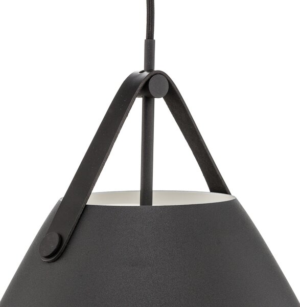Viseće Svjetiljka DFTP by Nordlux, Strap 36, prigušiv, Crno, Dnevna soba, Metal, Moderan