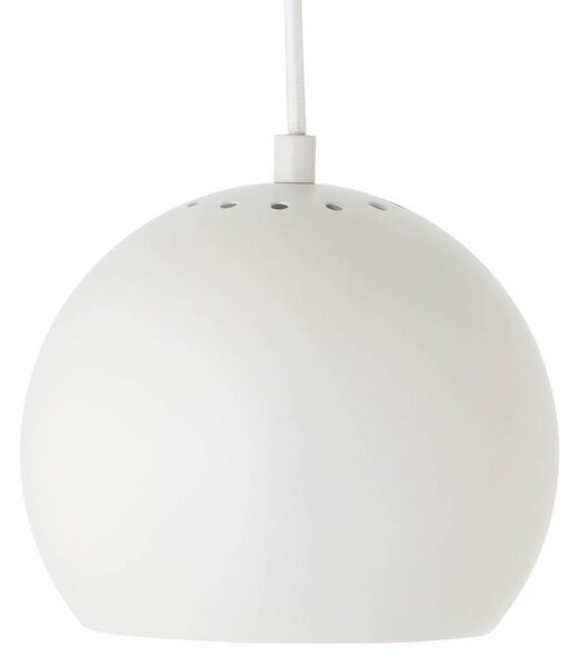 Viseće Svjetiljka FRANDSEN, Ball, prigušiv, Bijela, Dnevna soba, Metal, Dizajn