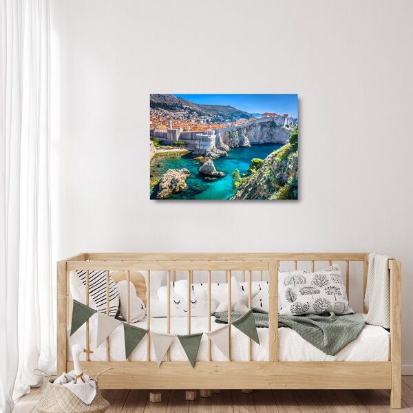 Staklena slika - Dubrovnik (70x50 cm)