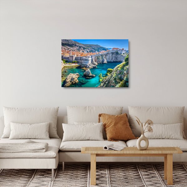 Staklena slika - Dubrovnik (70x50 cm)