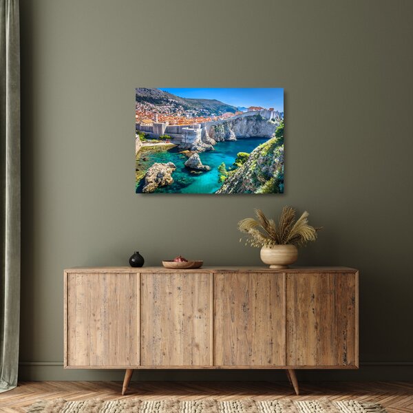 Staklena slika - Dubrovnik (70x50 cm)
