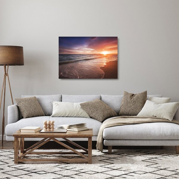 Staklena slika - Zalazak sunca u Tajlandu (70x50 cm)
