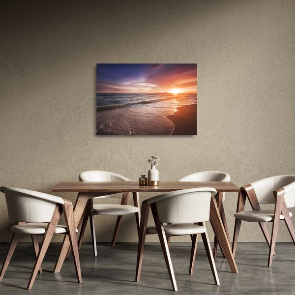Staklena slika - Zalazak sunca u Tajlandu (70x50 cm)