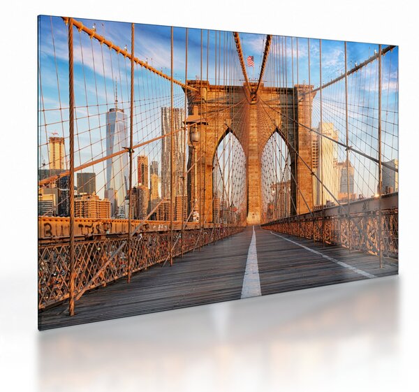 Staklena slika - Brooklynski most (70x50 cm)