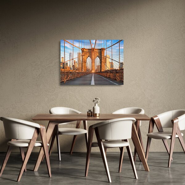 Staklena slika - Brooklynski most (70x50 cm)