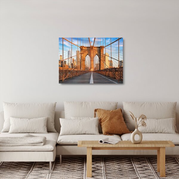 Staklena slika - Brooklynski most (70x50 cm)