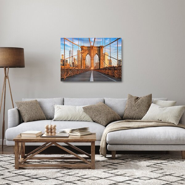 Staklena slika - Brooklynski most (70x50 cm)