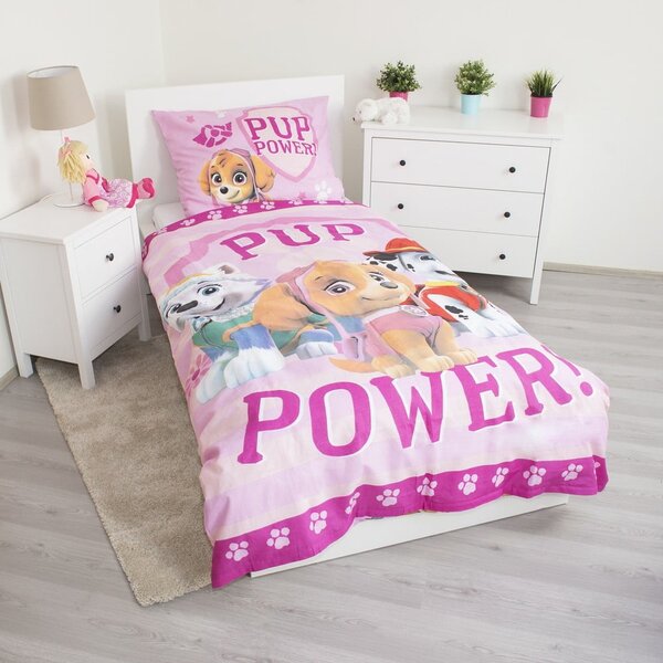 Pamučna dječja posteljina za krevet za jednu osobu 140x200 cm Paw Patrol – Jerry Fabrics