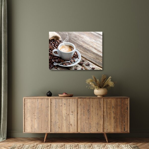 Staklena slika - Espresso (70x50 cm)
