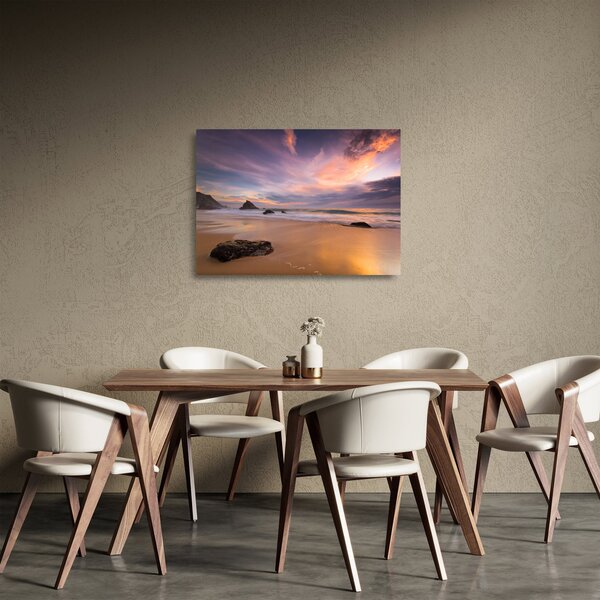 Staklena slika - Plaža Adraga (70x50 cm)