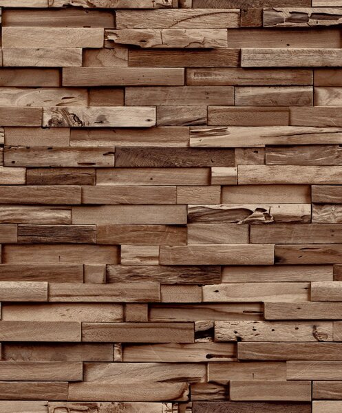 Flis tapeta za zid, imitacija drva, A64003 | Ljepilo besplatno