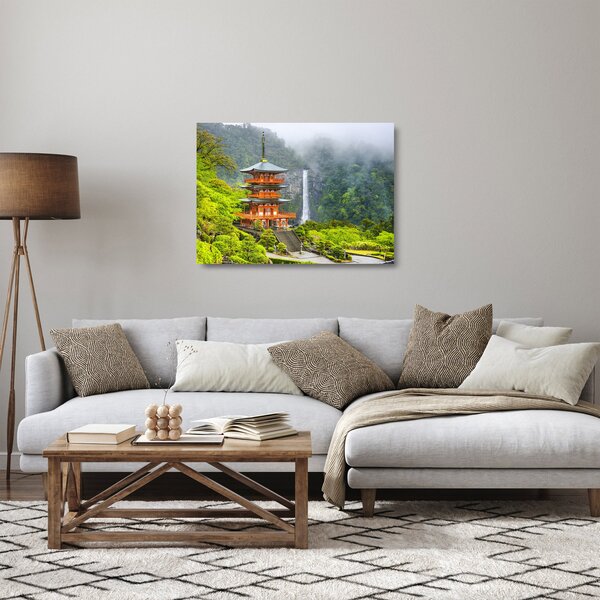 Staklena slika - Vodopad Naci (70x50 cm)