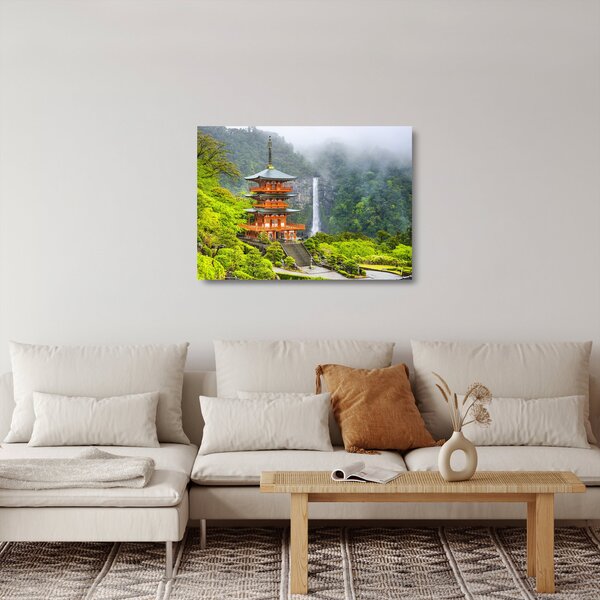 Staklena slika - Vodopad Naci (70x50 cm)
