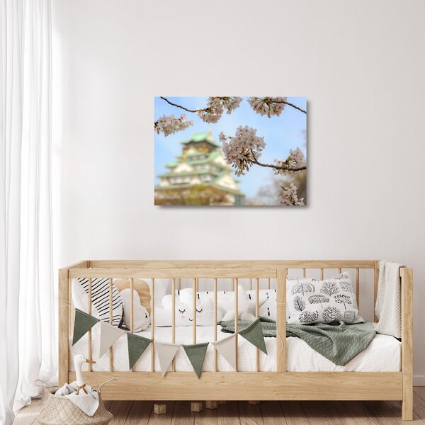 Staklena slika - Sakura (70x50 cm)