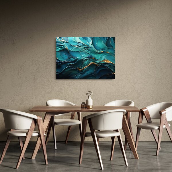 Staklena slika - Apstraktne teksture (70x50 cm)