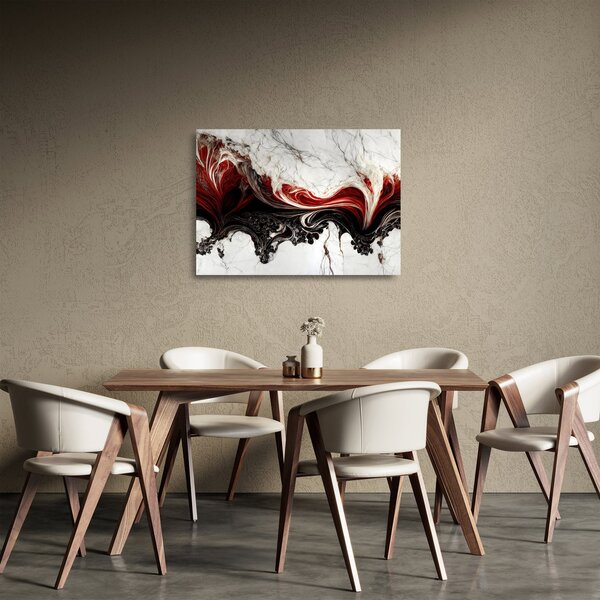 Staklena slika - Moderna apstrakcija (70x50 cm)