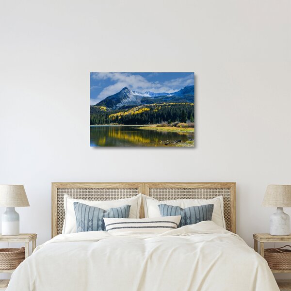 Staklena slika - Lost Lake, Oregon (70x50 cm)