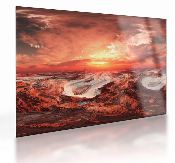 Staklena slika - Mars (70x50 cm)