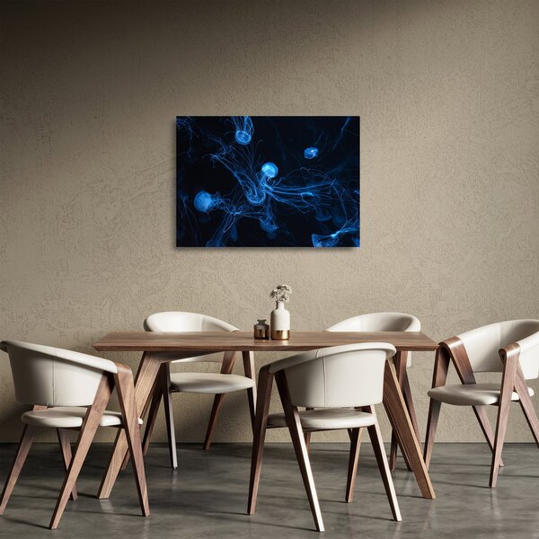 Staklena slika - Meduza (70x50 cm)