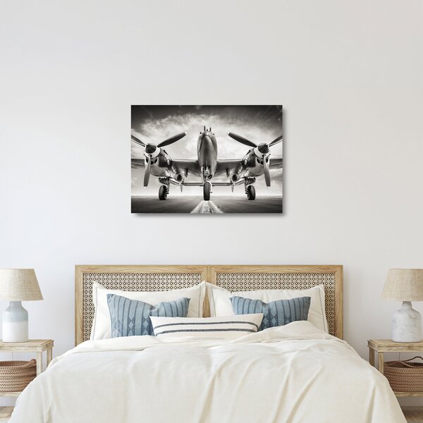 Staklena slika - Warbird (70x50 cm)