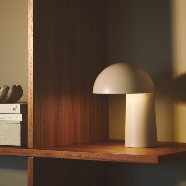Stolne Lampa DFTP by Nordlux, Faye Portable, prigušiv, Bež, Dnevna soba, Metal, Skandinavski