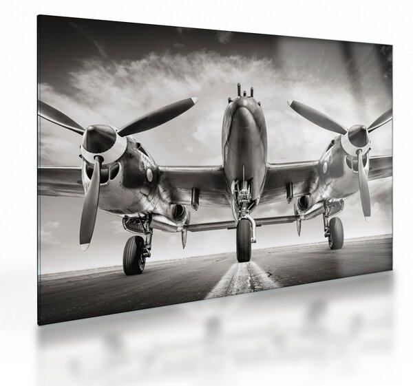 Staklena slika - Warbird (70x50 cm)