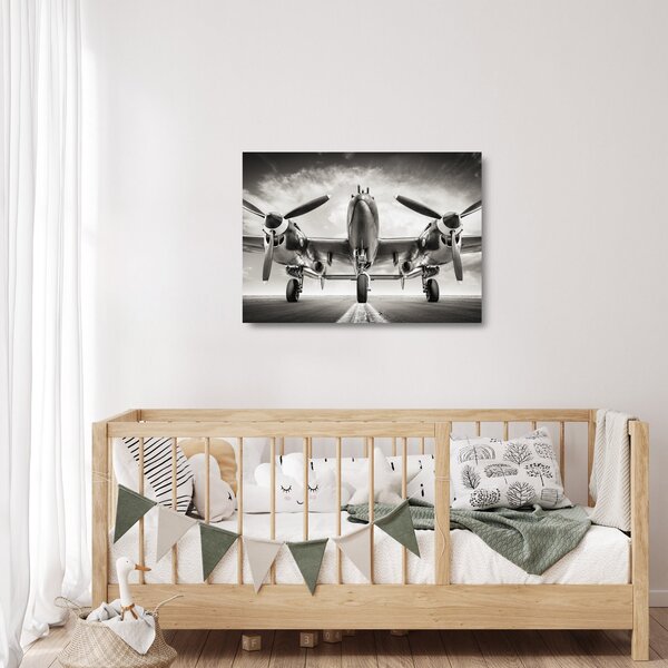 Staklena slika - Warbird (70x50 cm)