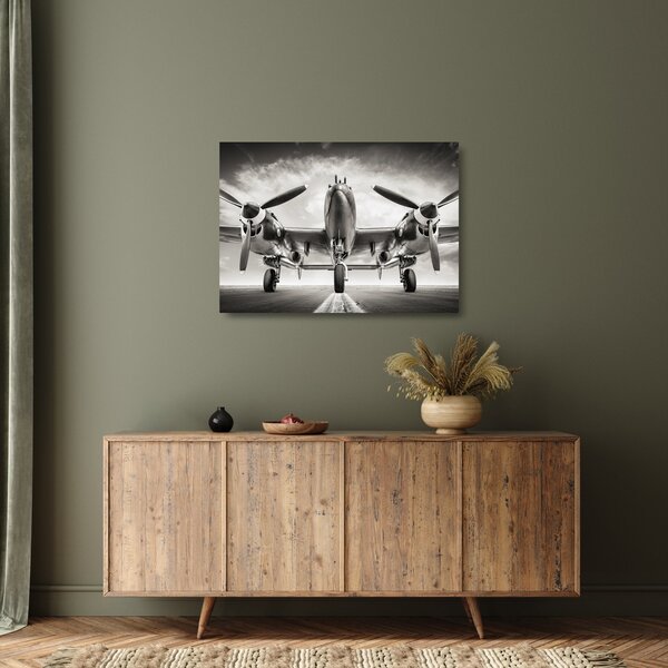 Staklena slika - Warbird (70x50 cm)