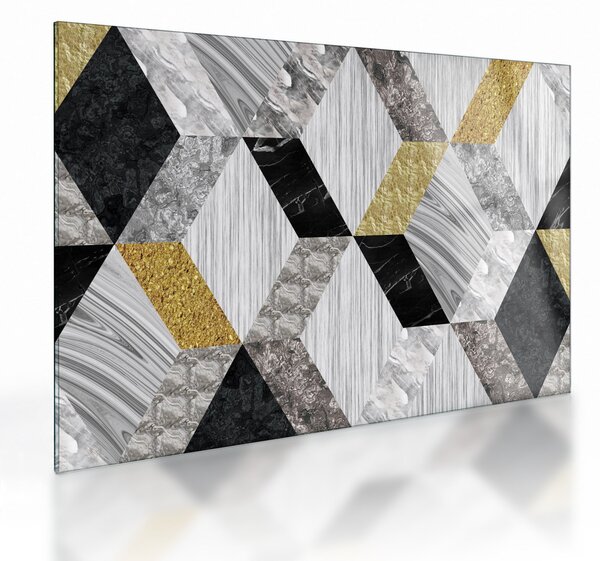 Staklena slika - Teksturirani dekor (70x50 cm)