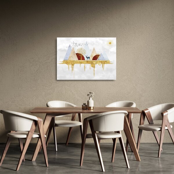 Staklena slika - Dekor (70x50 cm)