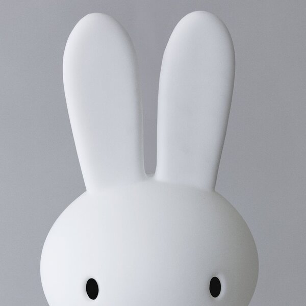 Podne Lampa Mr Maria, Miffy, prigušiv, Bijela, Dječja soba, Plastika