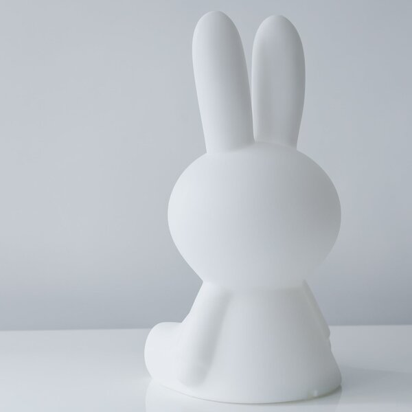 Podne Lampa Mr Maria, Miffy, prigušiv, Bijela, Dječja soba, Plastika