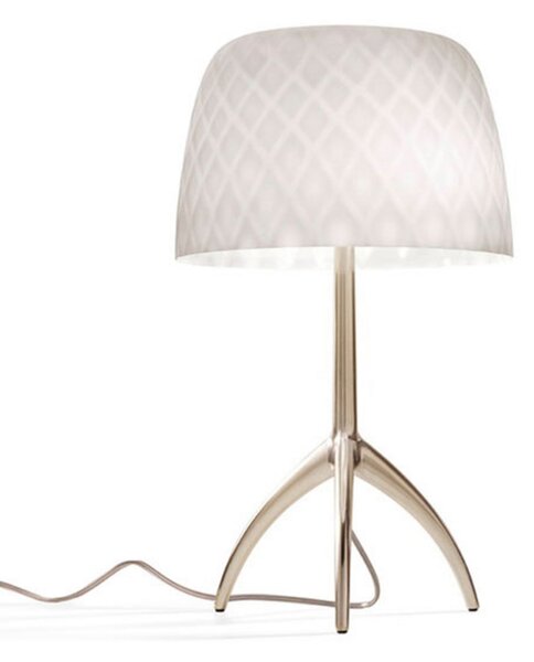 Stolne Lampa Foscarini, Lumiere, Bijela, Dnevna soba, Staklo, Dizajn