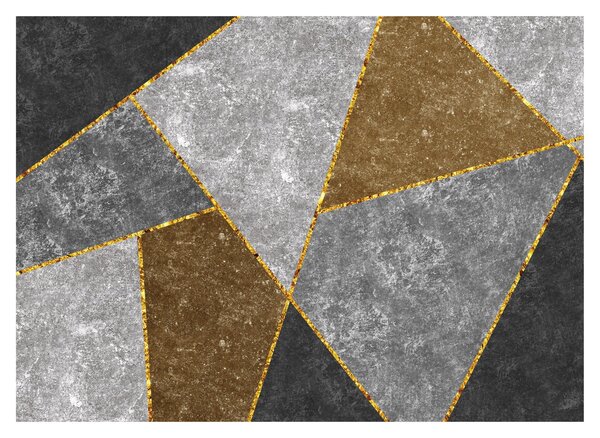 Staklena slika - Imitacija materijala (70x50 cm)