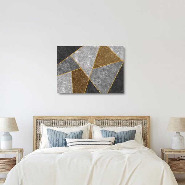 Staklena slika - Imitacija materijala (70x50 cm)