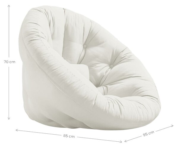 Promjenjiva fotelja Karup Design Nido Linen Beige