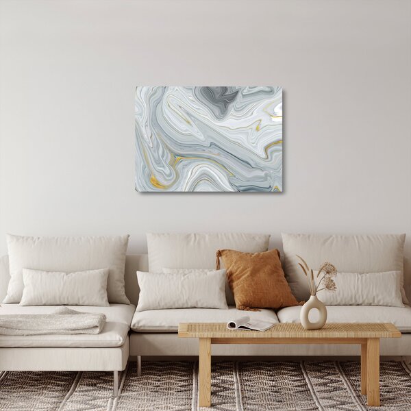 Staklena slika - Apstrakcija (70x50 cm)